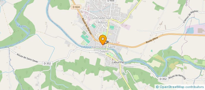 localisation de l'entreprise SCI VHCP  GRENADE-SUR-L'ADOUR