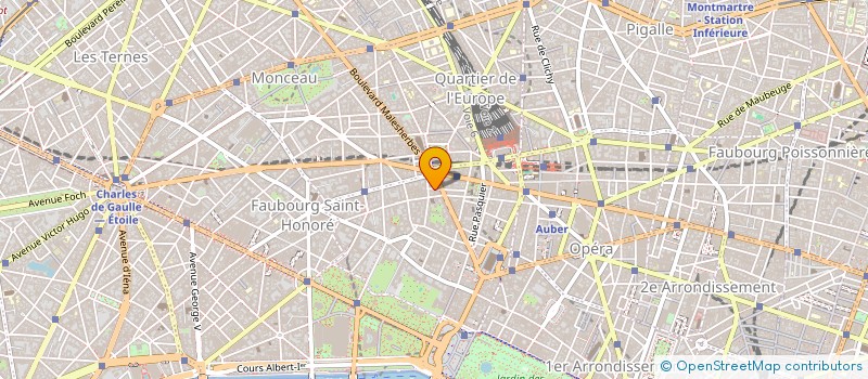 localisation de l'entreprise SCI VHD  PARIS