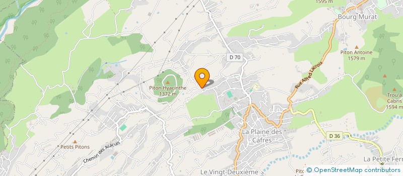 localisation de l'entreprise SCI VHG à LE TAMPON