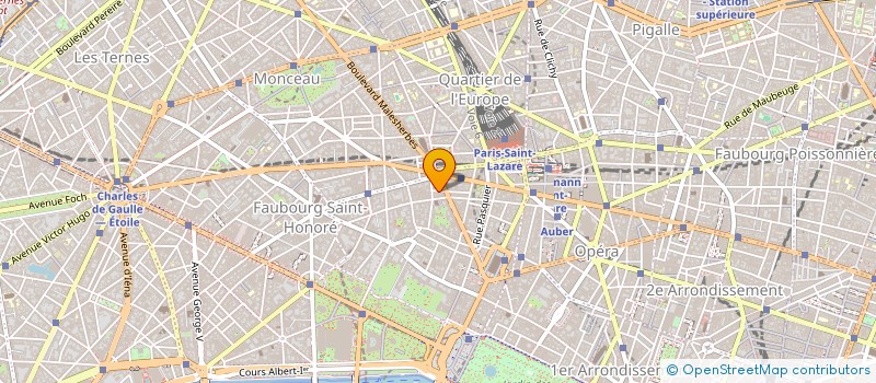 localisation de l'entreprise SCI VHM  PARIS