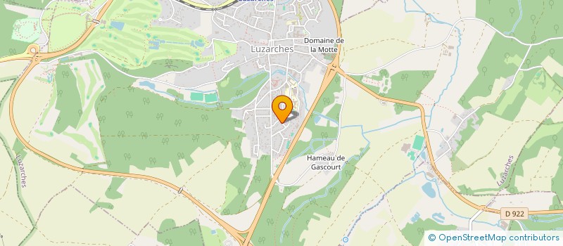 localisation de l'entreprise SCI VHYSI à LUZARCHES