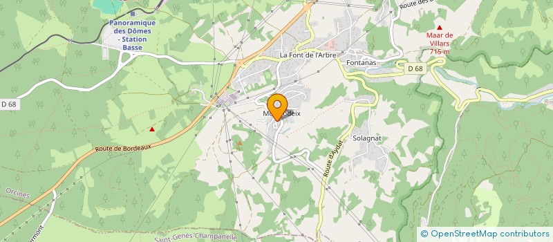 localisation de l'entreprise SCI VIA ALPINA  SEEZ
