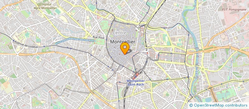 localisation de l'entreprise SCI VIA CONDOTTI à MONTPELLIER