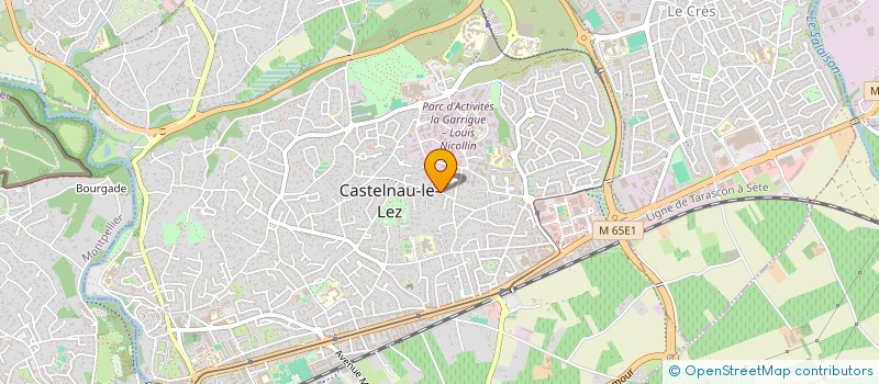 localisation de l'entreprise SCI VIA DOMITIA à CASTELNAU-LE-LEZ
