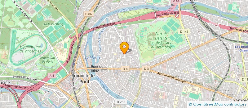 localisation de l'entreprise SCI VIA GATTI à JOINVILLE-LE-PONT