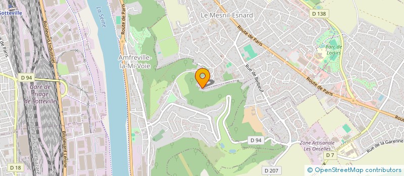 localisation de l'entreprise SCI VIABIS  LE MESNIL-ESNARD