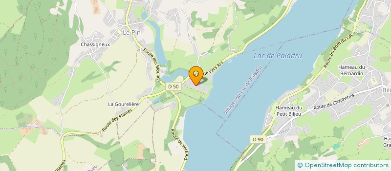 localisation de l'entreprise SCI VIACX  VILLAGES DU LAC DE PALADRU