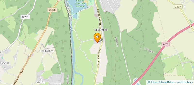 localisation de l'entreprise SCI VIADUC DE LA RISLE  BRIONNE