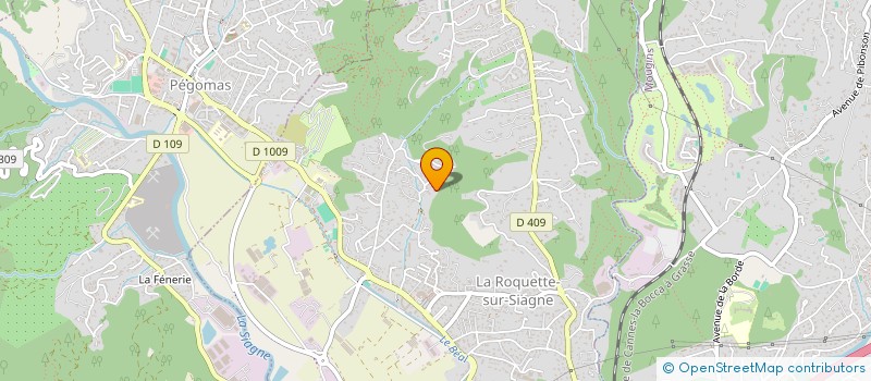 localisation de l'entreprise SCI VIAGEONS à LA ROQUETTE-SUR-SIAGNE