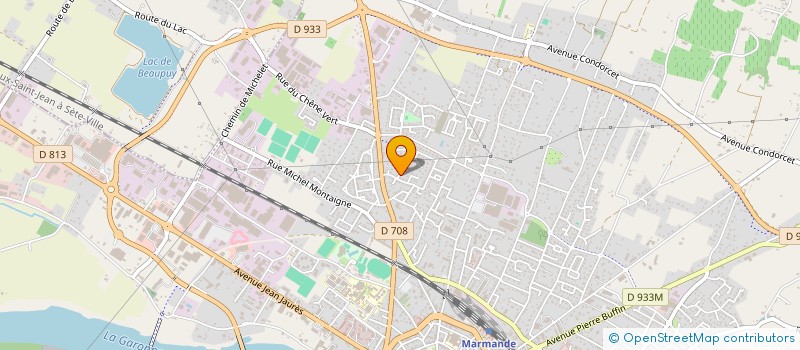 localisation de l'entreprise SCI VIAGUI  MARMANDE