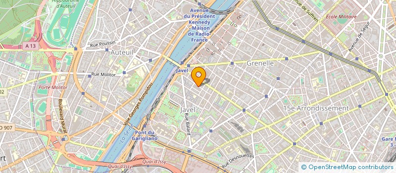 localisation de l'entreprise SCI VIALA 29 à PARIS
