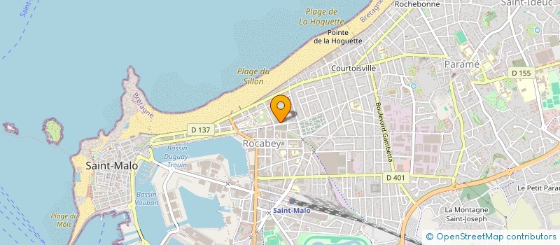 localisation de l'entreprise SCI VIALEX  SAINT-MALO