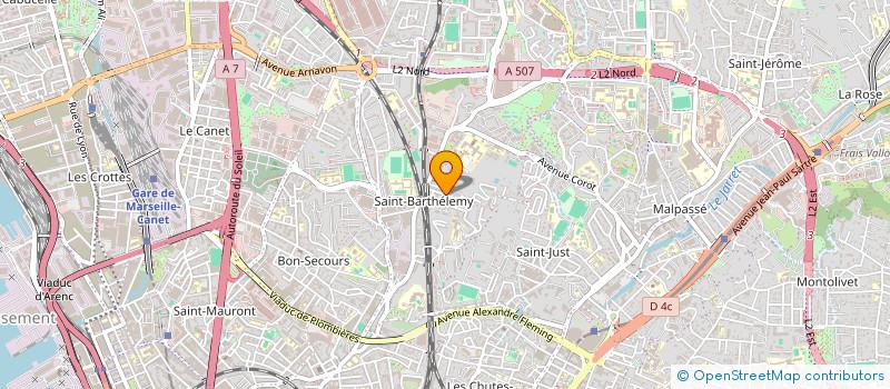 localisation de l'entreprise SCI VIALIANA à MARSEILLE