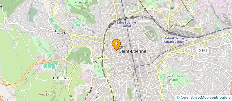 localisation de l'entreprise SCI VIALLAT-ABRIAL  SAINT-ETIENNE