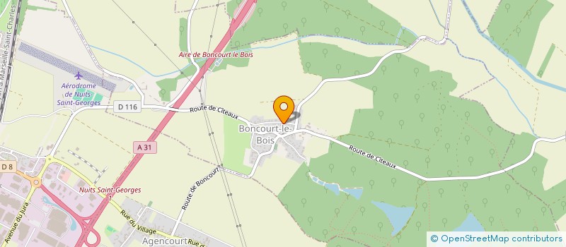 localisation de l'entreprise SCI VIALMA  BONCOURT-LE-BOIS