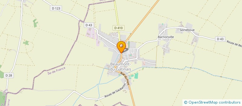 localisation de l'entreprise SCI VIAN - WILSON à BEAUMONT-DU-GATINAIS