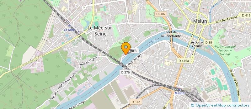 localisation de l'entreprise SCI VIANA  LE MEE-SUR-SEINE