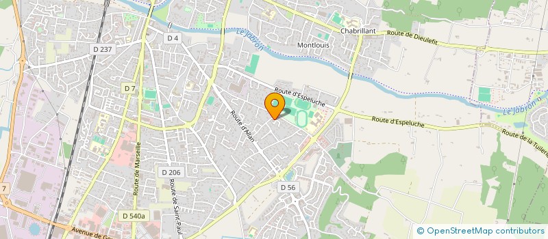 localisation de l'entreprise SCI VIANA à MONTELIMAR