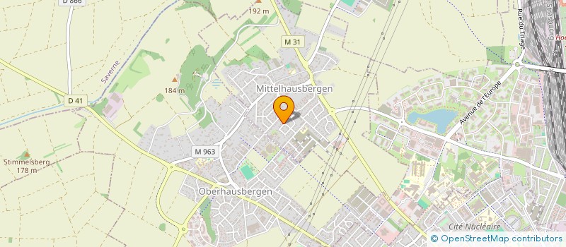 localisation de l'entreprise SCI VIANNE  MITTELHAUSBERGEN