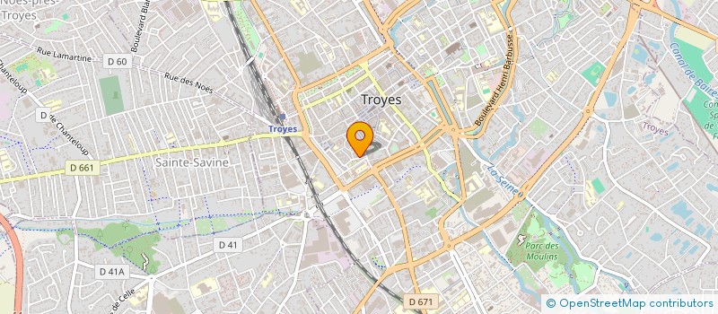 localisation de l'entreprise SCI VIARDIN  TROYES