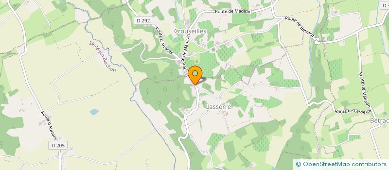 localisation de l'entreprise SCI VIAU CONGALINON à LASSERRE