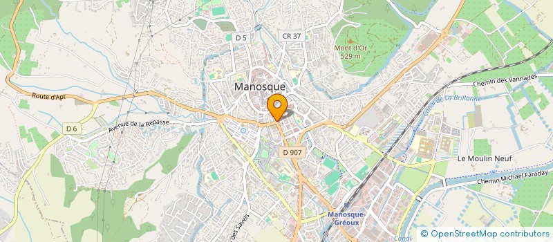 localisation de l'entreprise SCI VIB à MANOSQUE