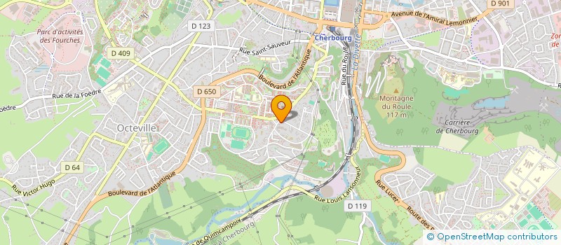 localisation de l'entreprise SCI VIBACH à CHERBOURG-EN-COTENTIN