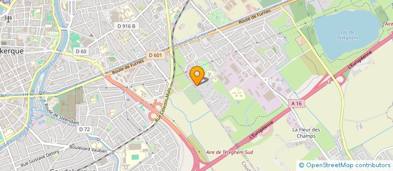 localisation de l'entreprise SCI VIBER  TETEGHEM-COUDEKERQUE-VILLAGE