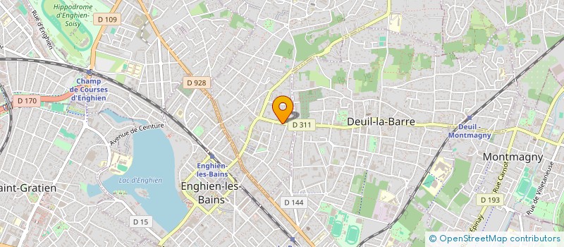 localisation de l'entreprise SCI VIBERT à MONTMORENCY