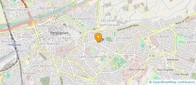 localisation de l'entreprise SCI VIC.PER à PERPIGNAN