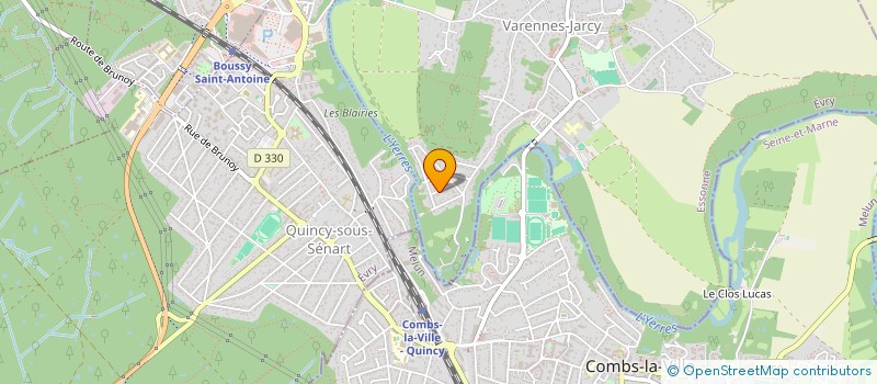 localisation de l'entreprise SCI VIC.SF-IMMO  VARENNES-JARCY