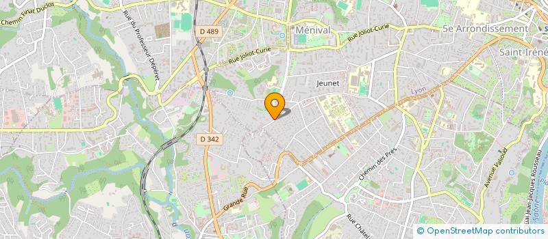 localisation de l'entreprise SCI VIC4A  LYON