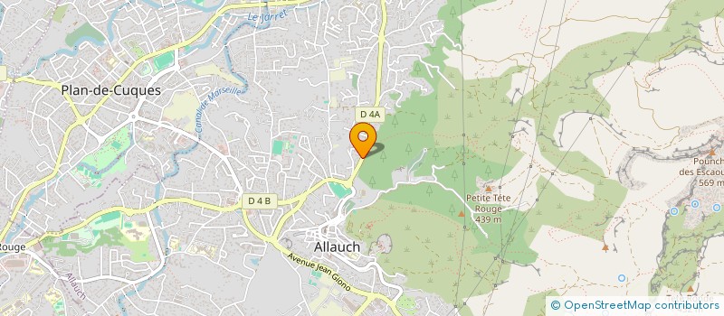 localisation de l'entreprise SCI VICA  ALLAUCH