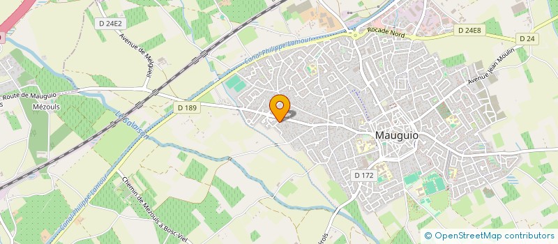 localisation de l'entreprise SCI VICABENZLOT  MAUGUIO