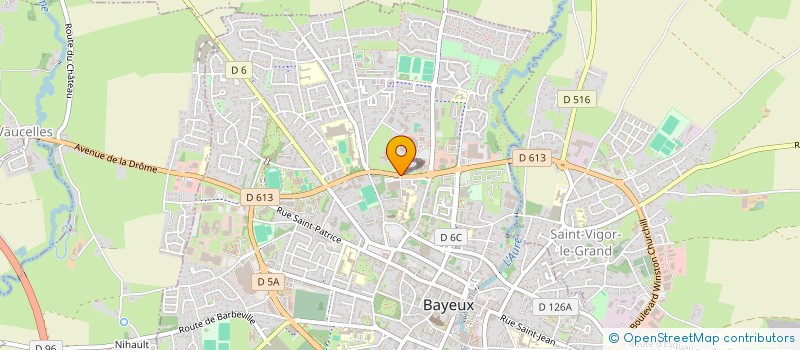 localisation de l'entreprise SCI VICADES-BAYEUX  BAYEUX