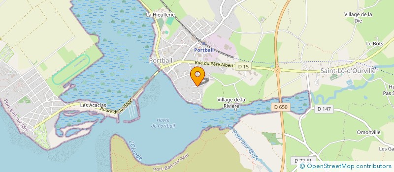 localisation de l'entreprise SCI VICADES YVETOT  PORT-BAIL-SUR-MER