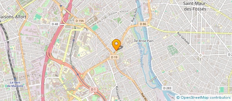 localisation de l'entreprise SCI VICAIRE à CRETEIL
