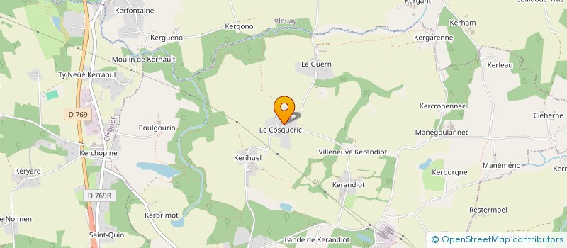 localisation de l'entreprise SCI VICAIRE  CALAN