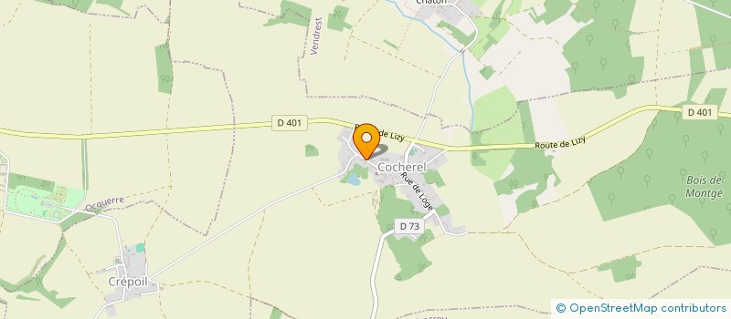 localisation de l'entreprise SCI VICAM  COCHEREL