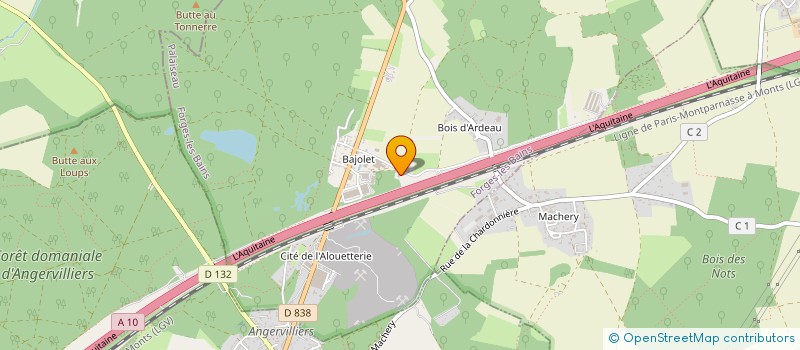 localisation de l'entreprise SCI VICAMA  FORGES-LES-BAINS