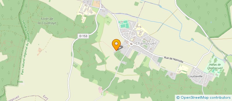 localisation de l'entreprise SCI VICAN à CHAMPCUEIL