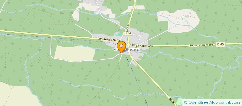 localisation de l'entreprise SCI VICARI BERCHOUX  COMMENSACQ