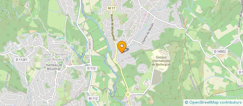 localisation de l'entreprise SCI VICE VERSA  PRADES-LE-LEZ