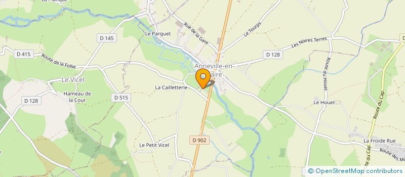 localisation de l'entreprise SCI VICEL PROPERTIES  LE VICEL