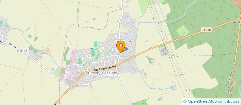 localisation de l'entreprise SCI VICENTE RIQUE  CHEVRY-COSSIGNY