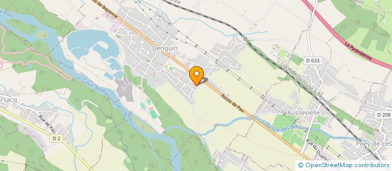 localisation de l'entreprise SCI VICGARD  DENGUIN