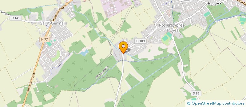 localisation de l'entreprise SCI VICHA  ROSIERES-PRES-TROYES