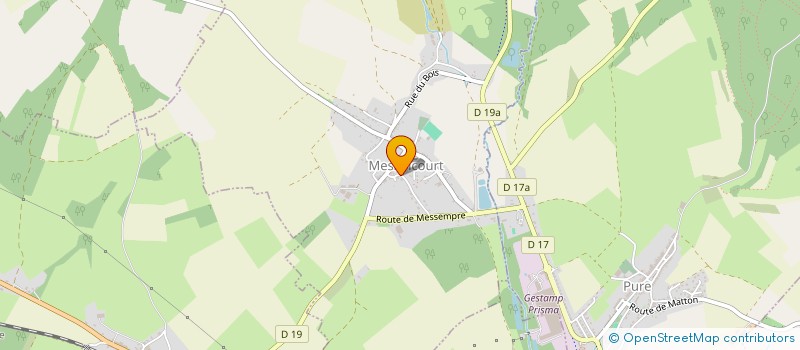 localisation de l'entreprise SCI VICHAU  MESSINCOURT