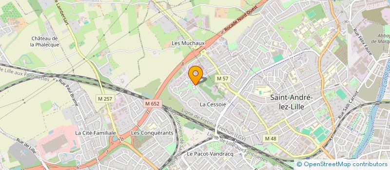 localisation de l'entreprise SCI VICLEO à LAMBERSART