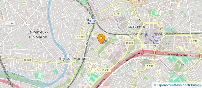 localisation de l'entreprise SCI VICLY  BRY-SUR-MARNE